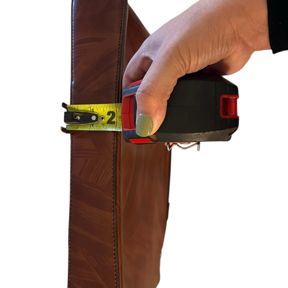 Mont Blanc Rich Brown Leather Briefcase - Picture 9 of 14